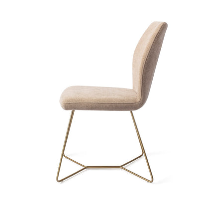 Ikata Dining Chair Funky Fudge Beehive Gold