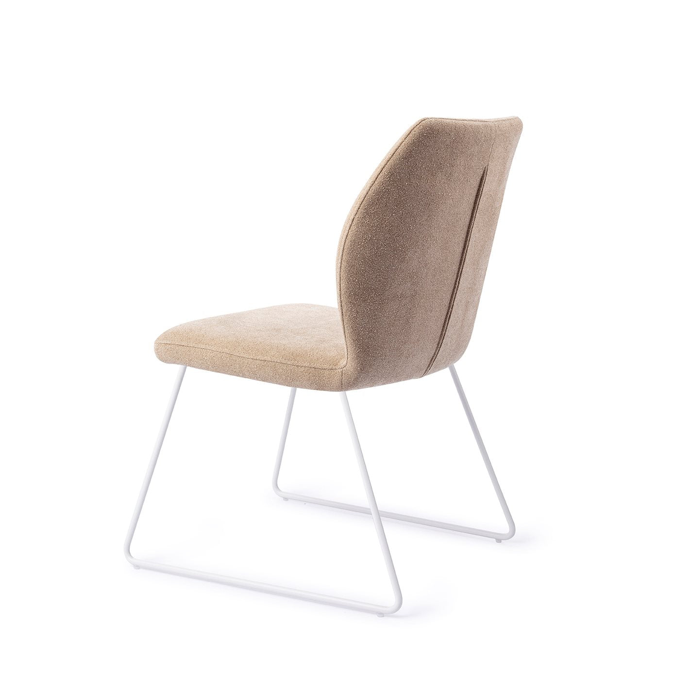 Ikata Dining Chair Funky Fudge Slide White