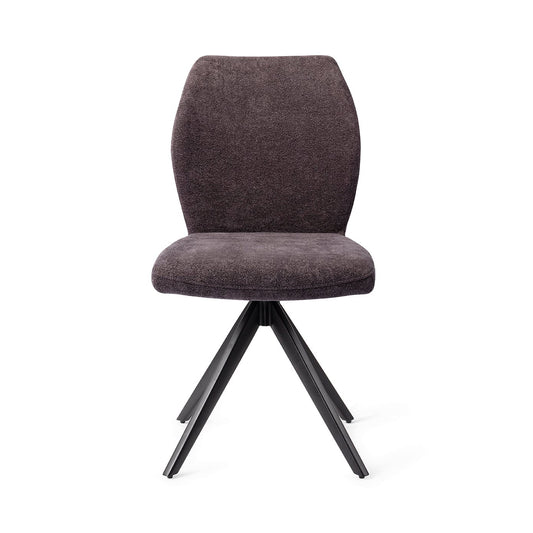 Ikata Dining Chair Almost Black Turn Black