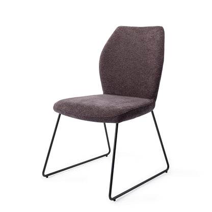 Ikata Dining Chair Almost Black Slide Black