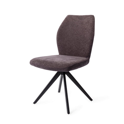 Ikata Dining Chair Almost Black Turn Black