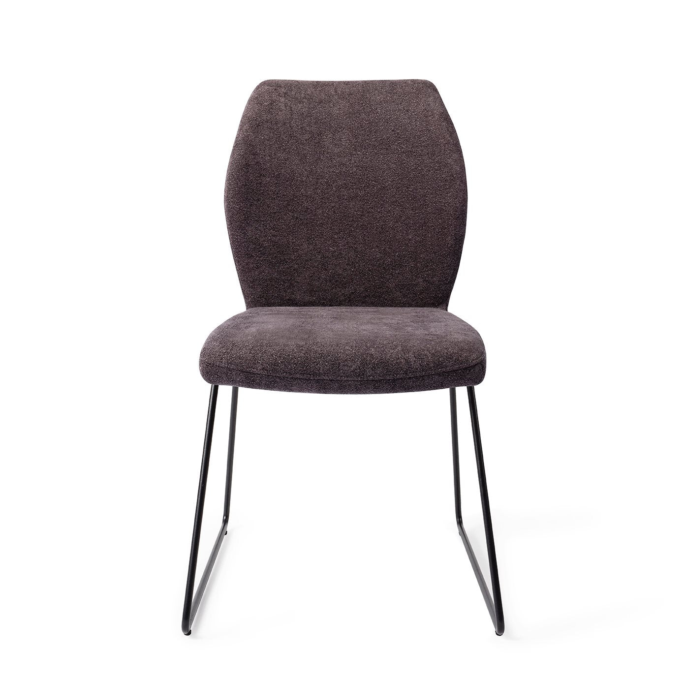 Ikata Dining Chair Almost Black Slide Black