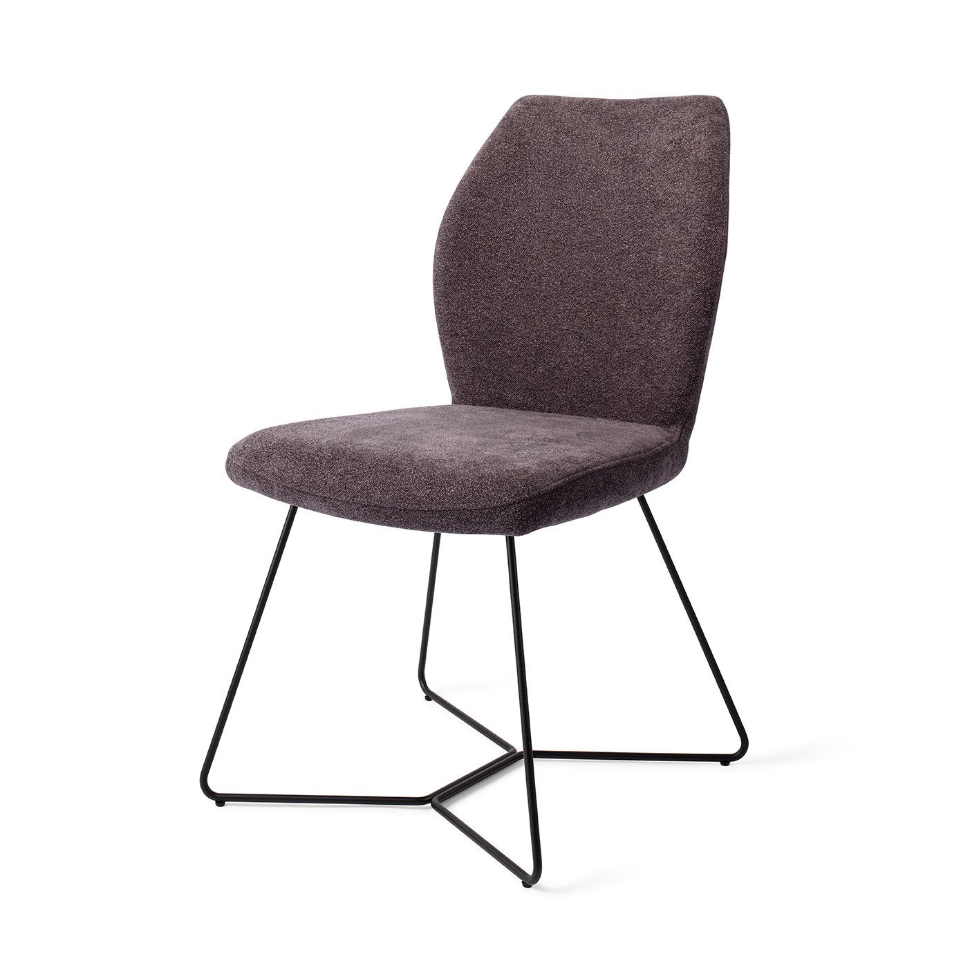 Ikata Dining Chair Almost Black Beehive Black