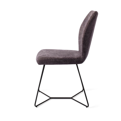 Ikata Dining Chair Almost Black Beehive Black