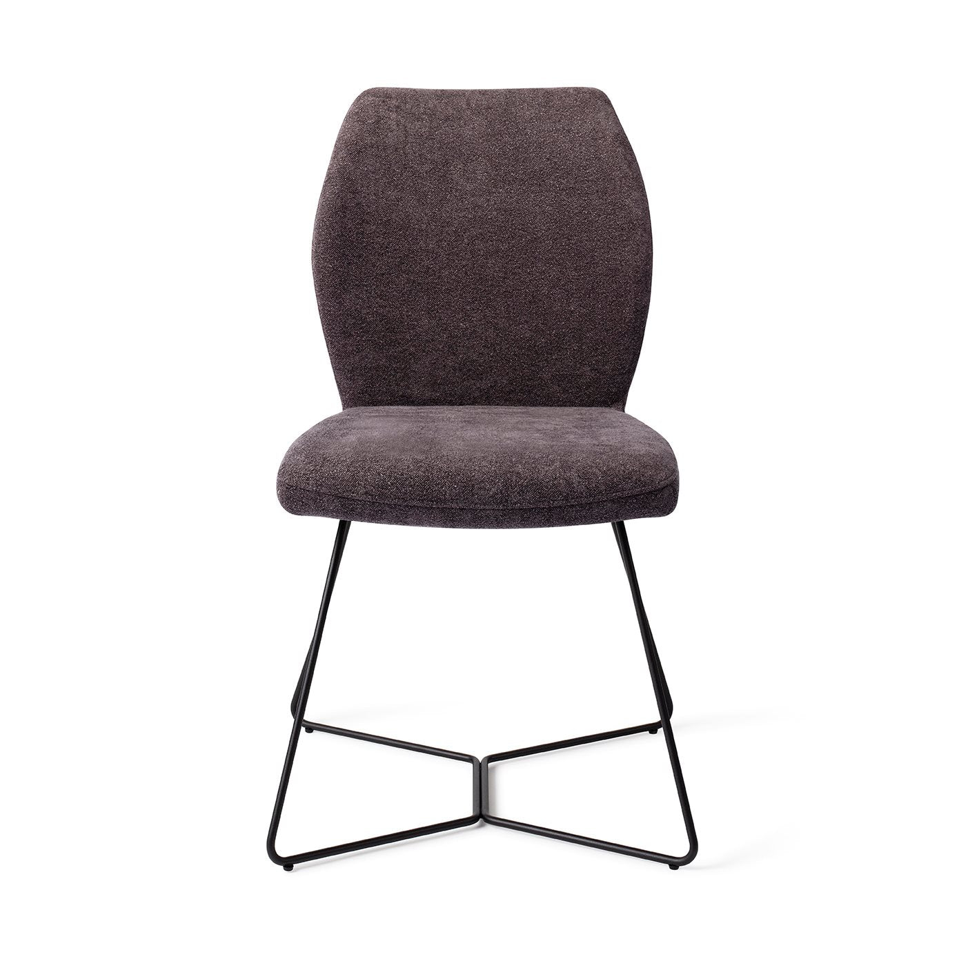 Ikata Dining Chair Almost Black Beehive Black