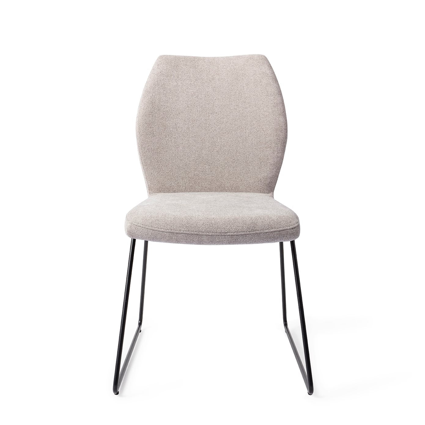 Ikata Dining Chair Pretty Plaster Slide Black