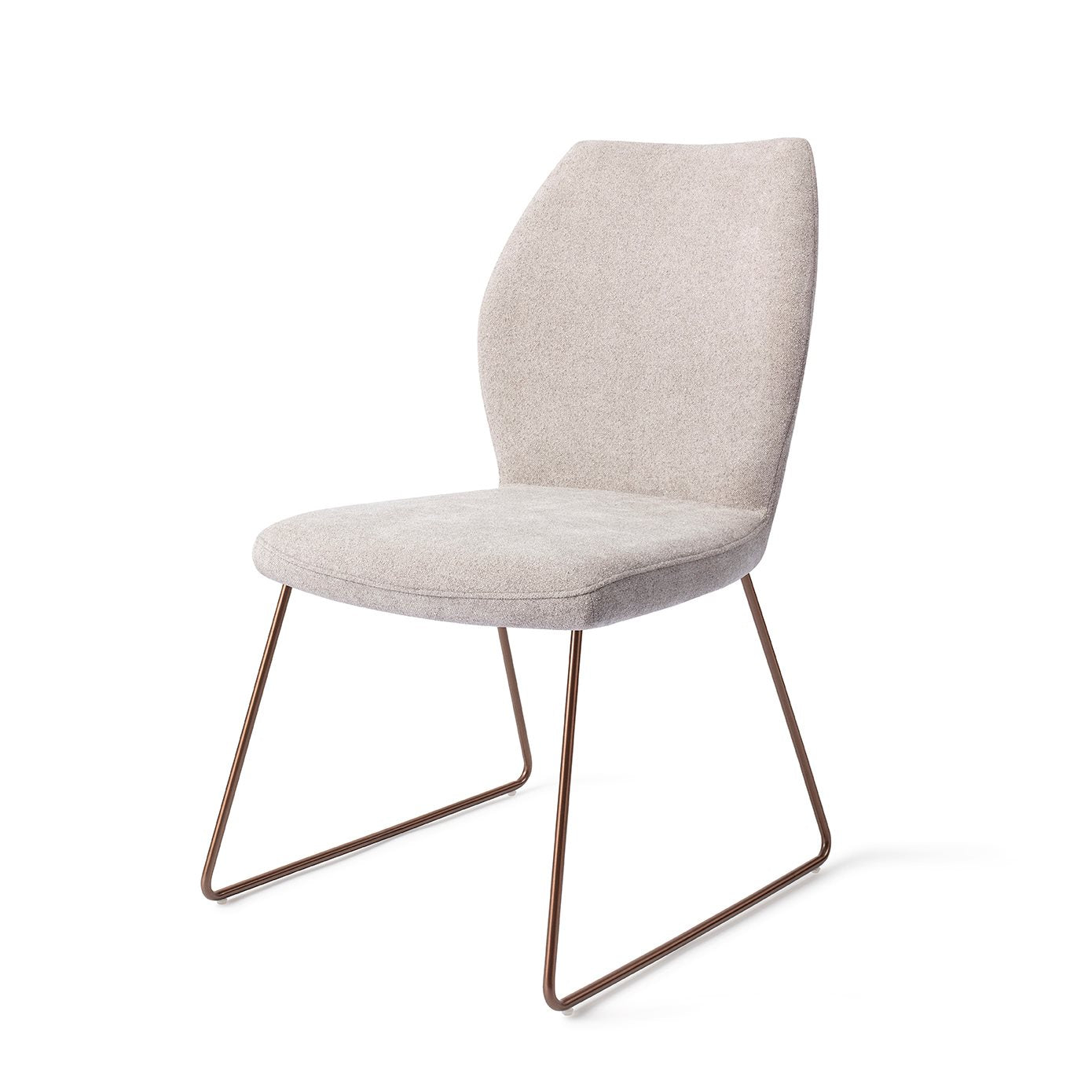 Ikata Dining Chair Pretty Plaster Slide Rose