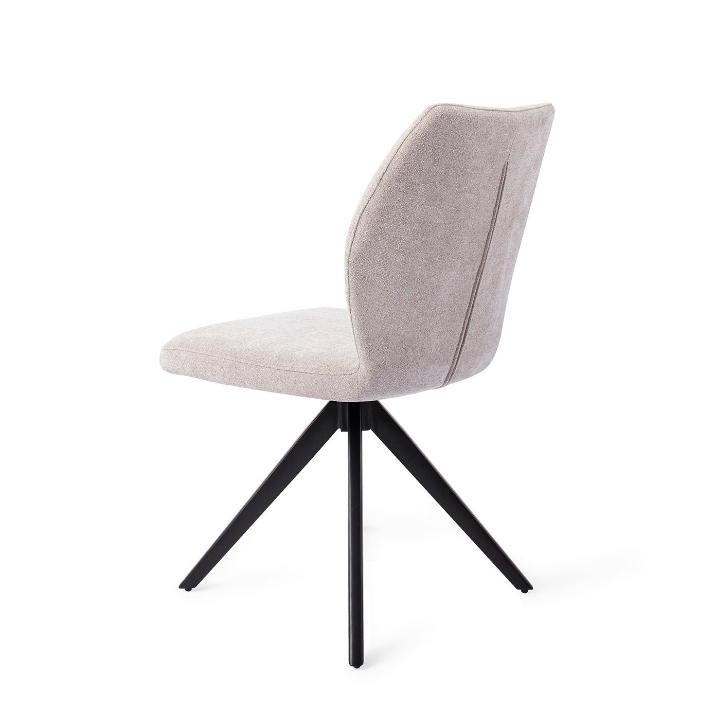 Ikata Dining Chair Pretty Plaster Turn Black