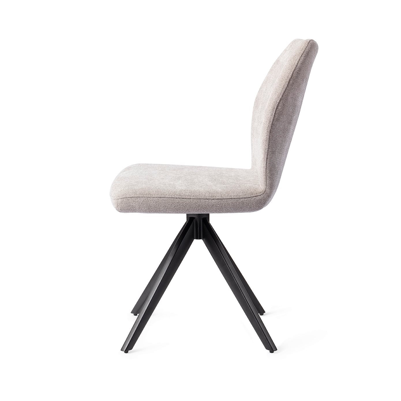 Ikata Dining Chair Pretty Plaster Turn Black