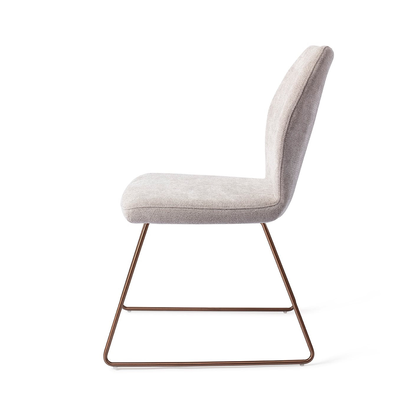 Ikata Dining Chair Pretty Plaster Slide Rose