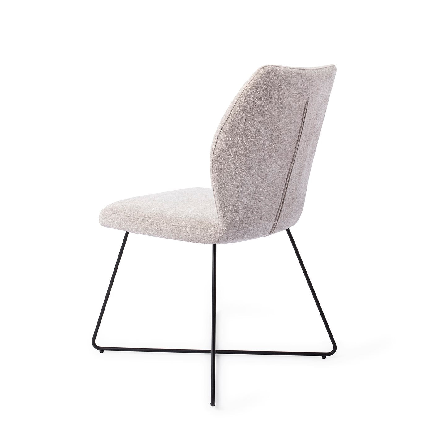 Ikata Dining Chair Pretty Plaster Cross Black