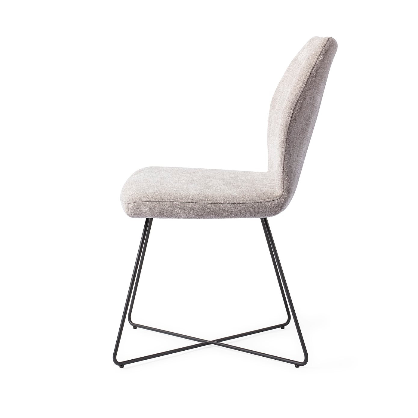 Ikata Dining Chair Pretty Plaster Cross Black