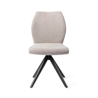 Ikata Dining Chair Pretty Plaster Turn Black