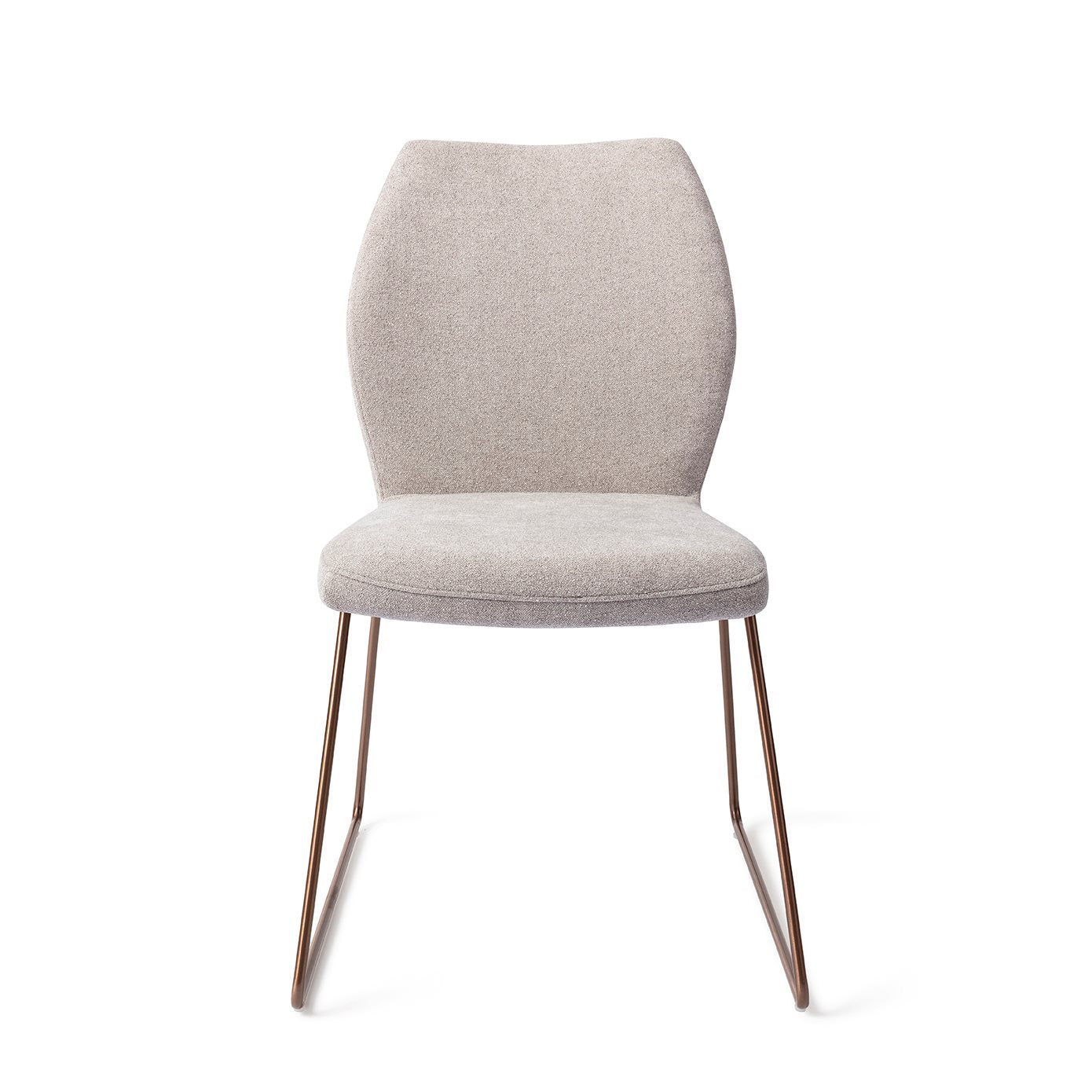 Ikata Dining Chair Pretty Plaster Slide Rose