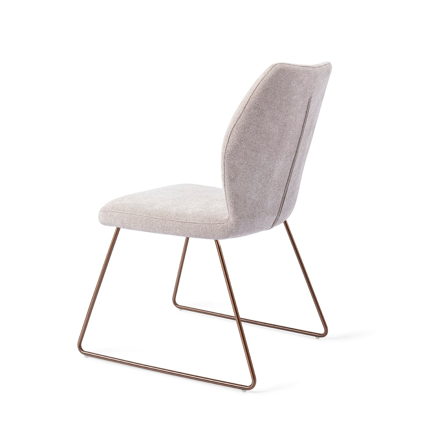 Ikata Dining Chair Pretty Plaster Slide Rose