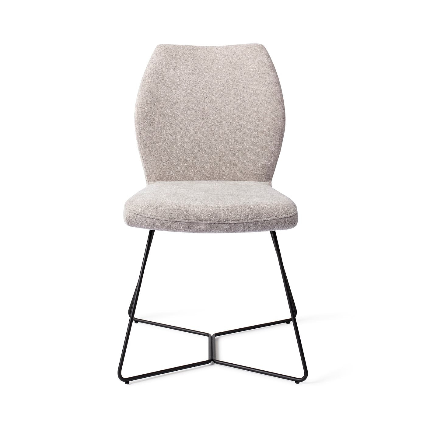 Ikata Dining Chair Pretty Plaster Beehive Black