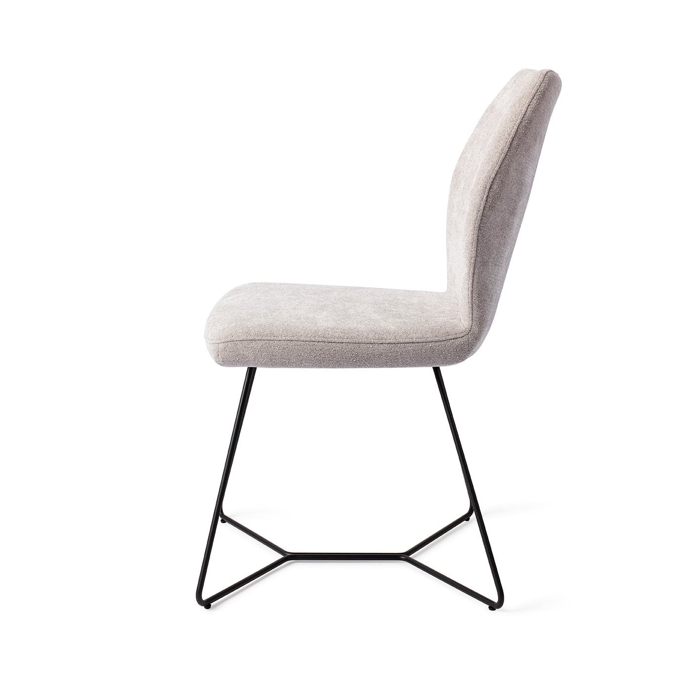 Ikata Dining Chair Pretty Plaster Beehive Black