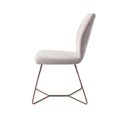 Ikata Dining Chair Pretty Plaster Beehive Rose