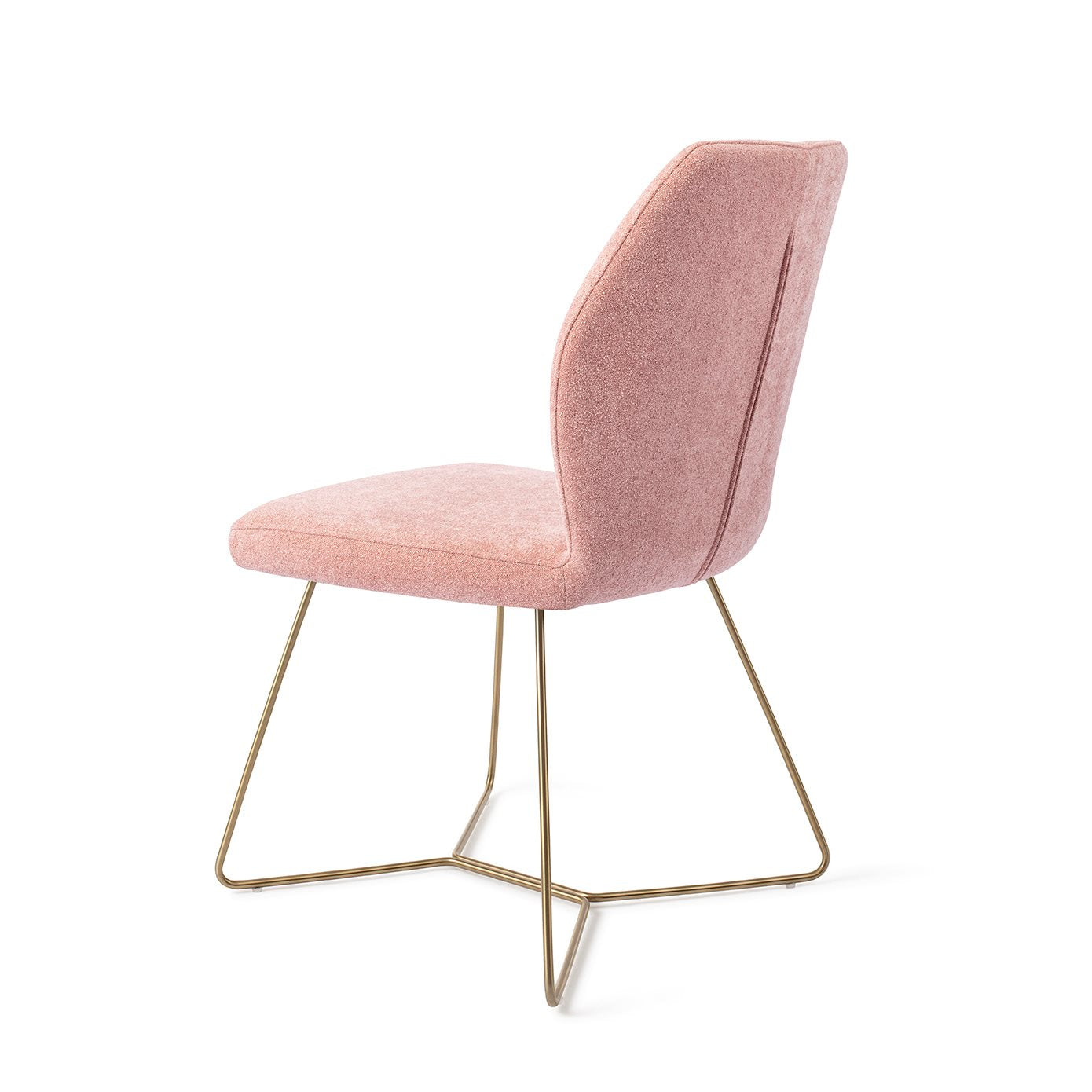 Ikata Dining Chair Anemone Beehive Gold