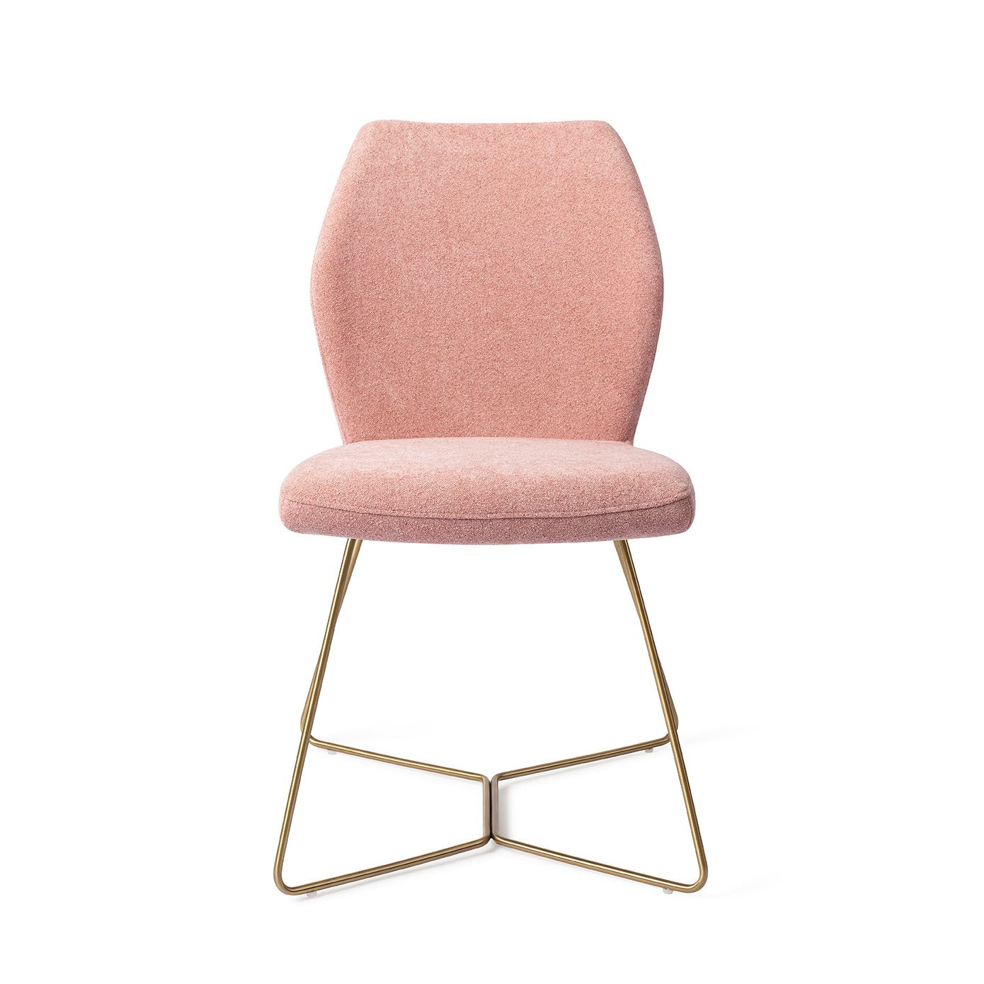 Ikata Dining Chair Anemone Beehive Gold
