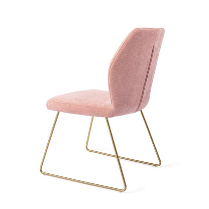 Ikata Dining Chair Anemone Slide Gold