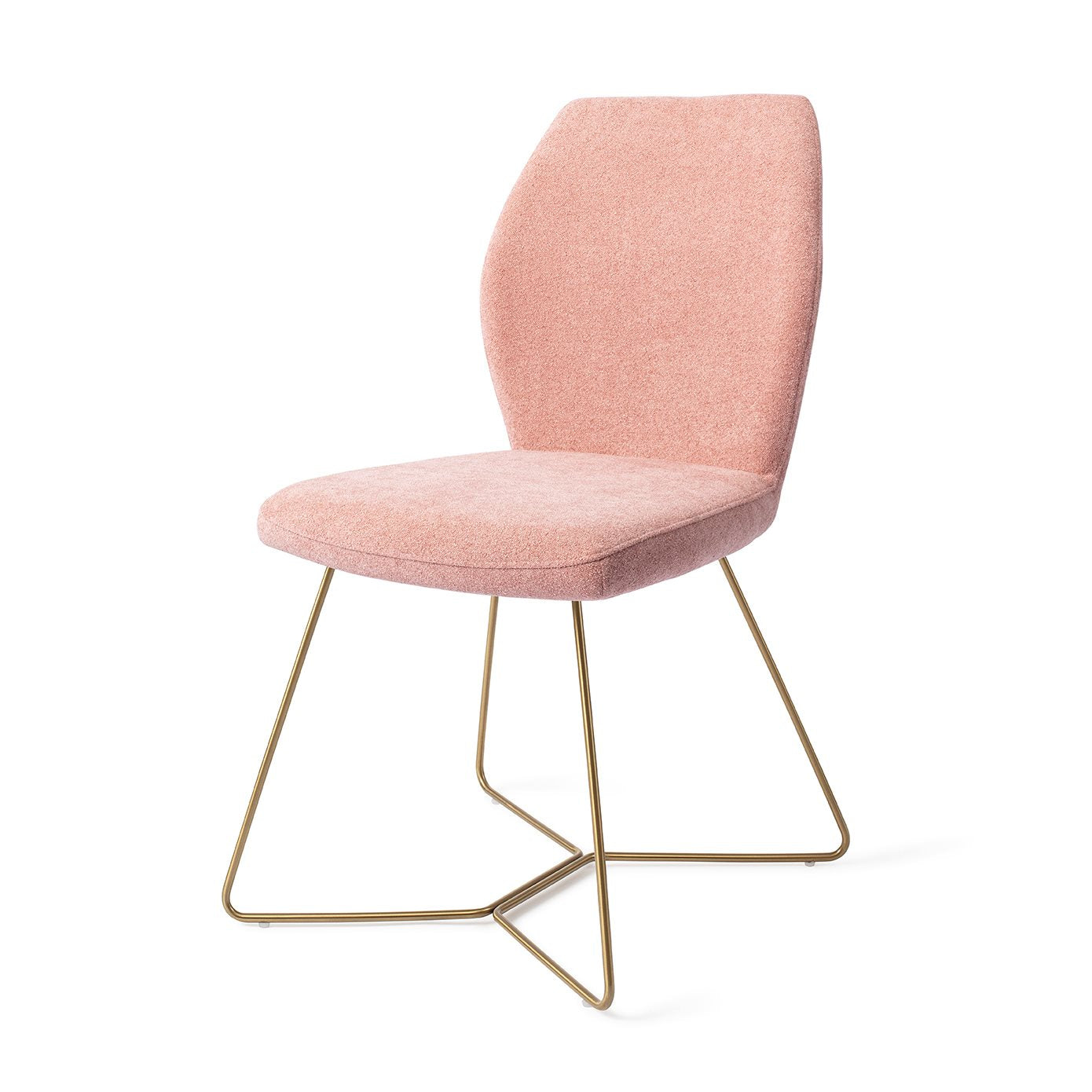 Ikata Dining Chair Anemone Beehive Gold