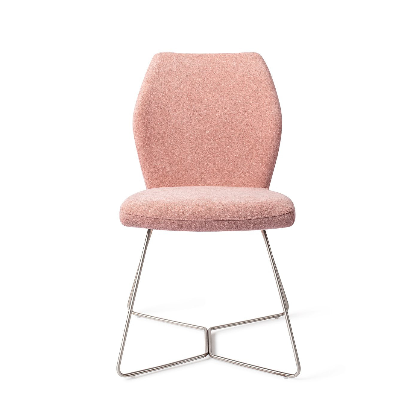 Ikata Dining Chair Anemone Beehive Steel