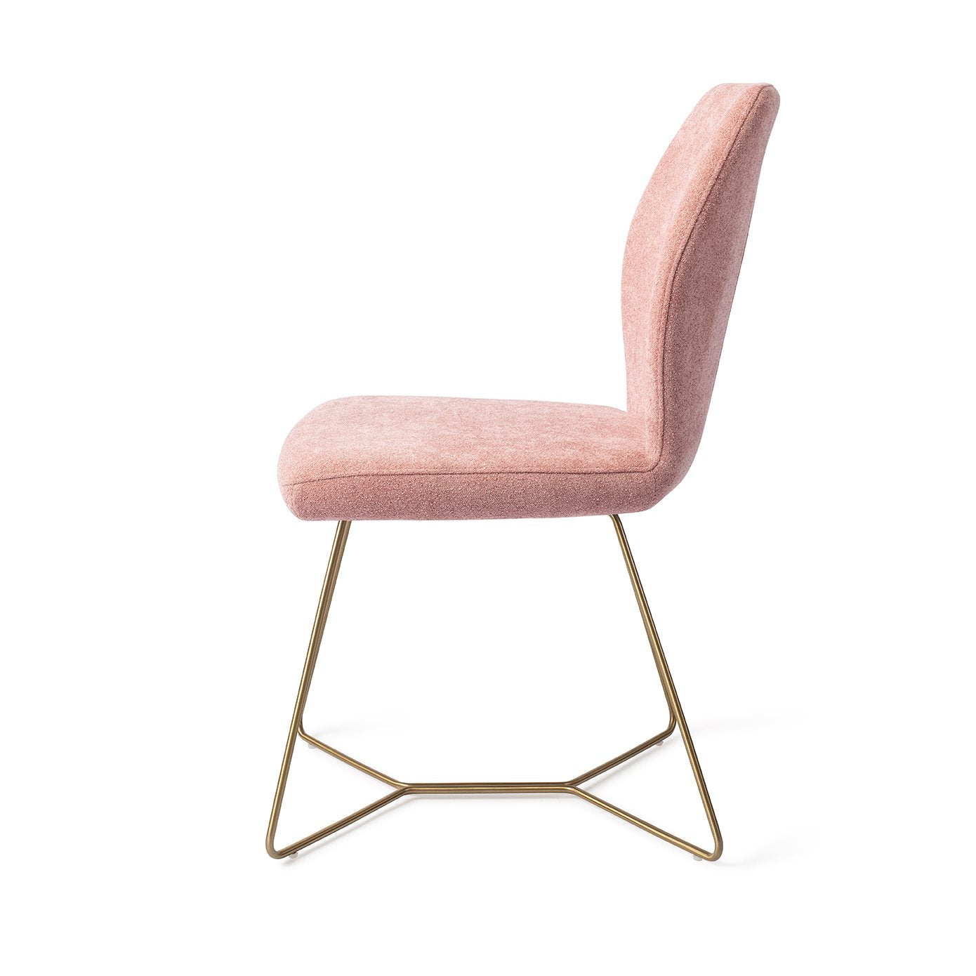 Ikata Dining Chair Anemone Beehive Gold