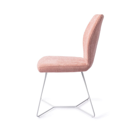 Ikata Dining Chair Anemone Beehive White