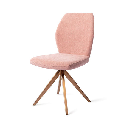 Ikata Dining Chair Anemone Turn Rose