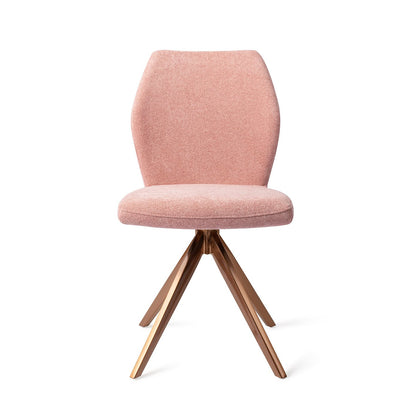 Ikata Dining Chair Anemone Turn Rose