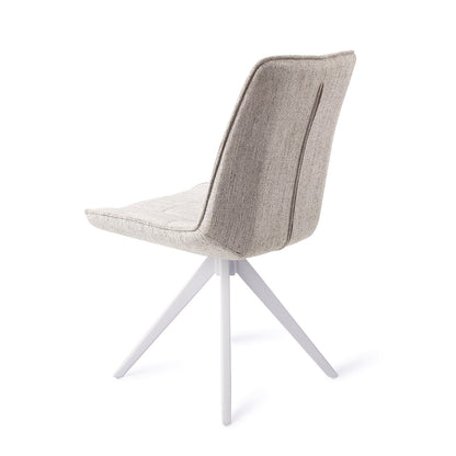 Ota Dining Chair Pigeon Turn White