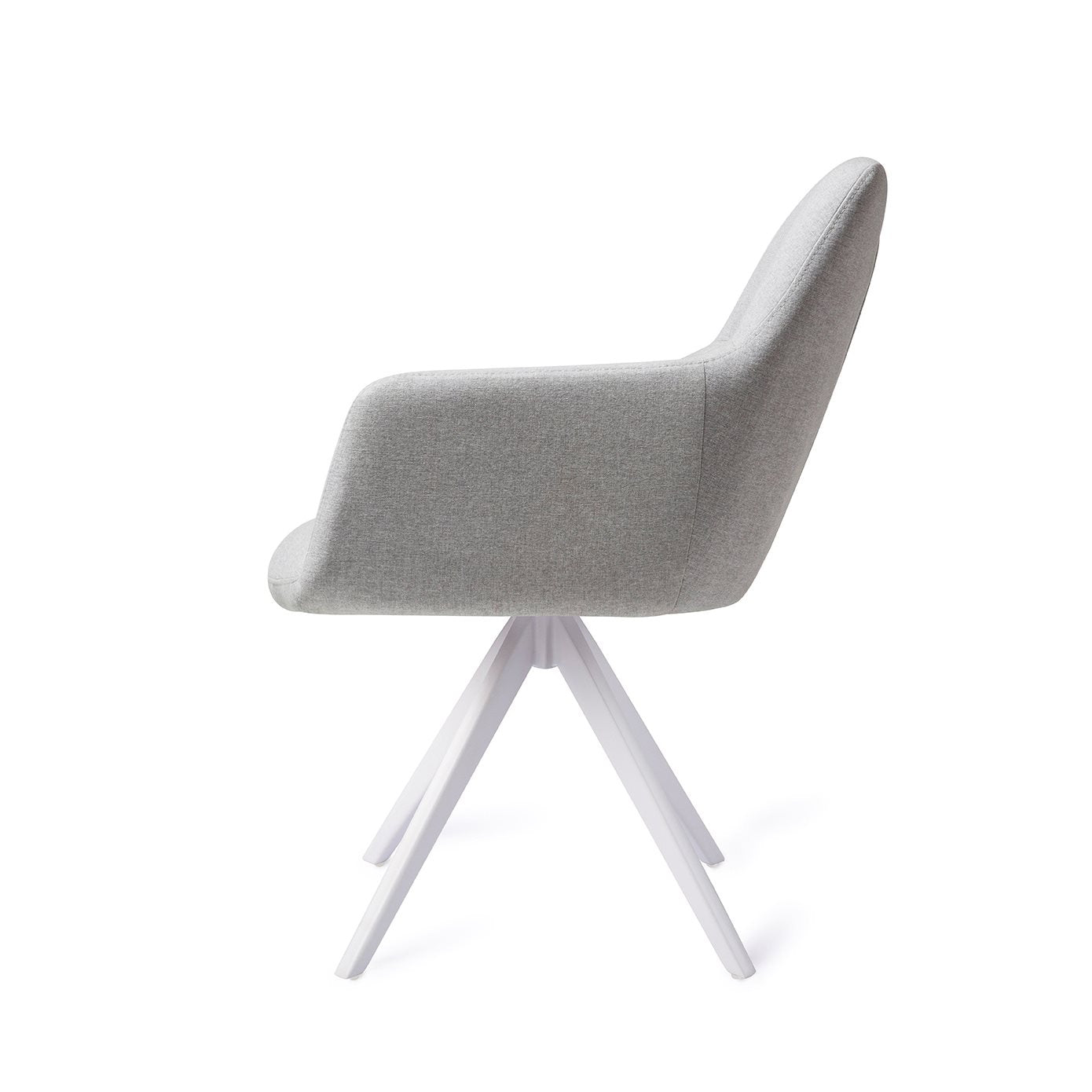 Kinko Dining Chair Cloud Turn White