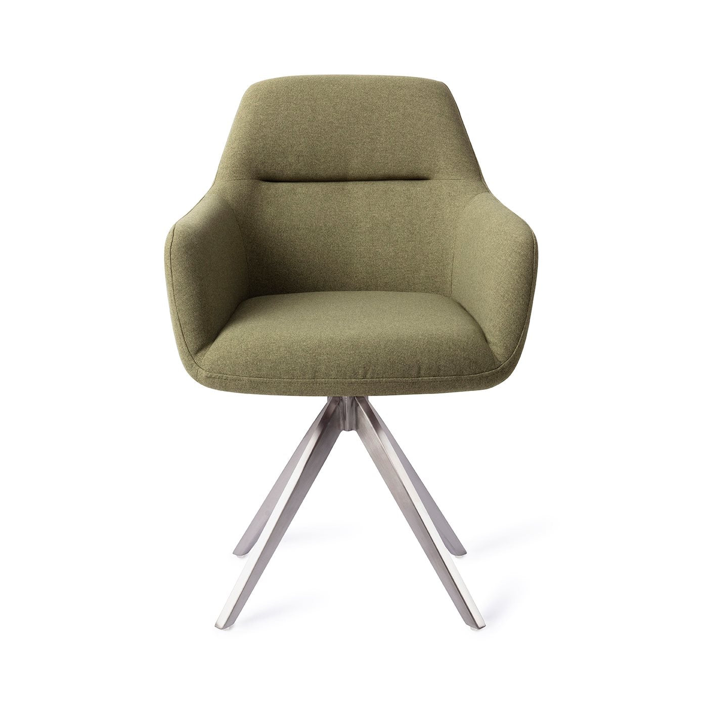 Kinko Dining Chair Green Hunter Turn Steel