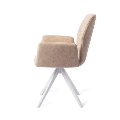 Misaki Dining Chair Funky Fudge Turn White