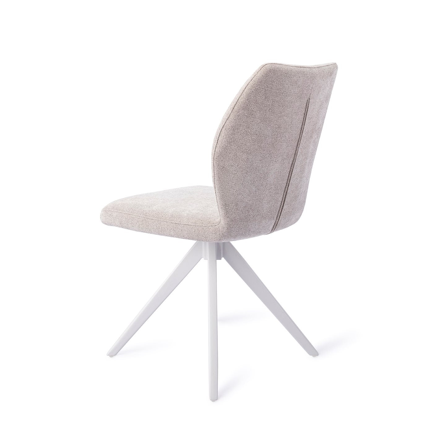 Ikata Dining Chair Pretty Plaster Turn White