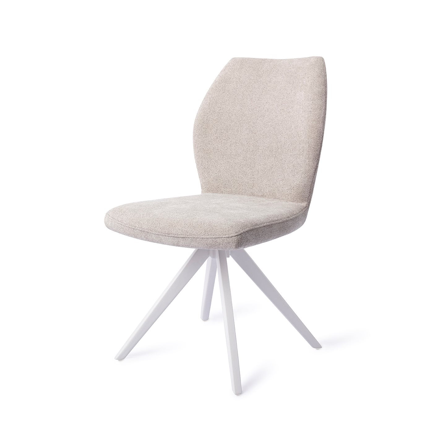 Ikata Dining Chair Pretty Plaster Turn White