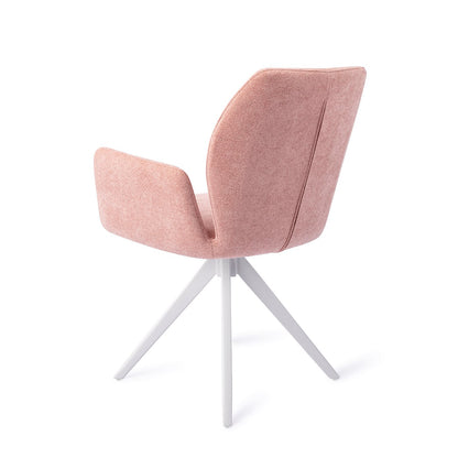 Misaki Dining Chair Anemone Turn White