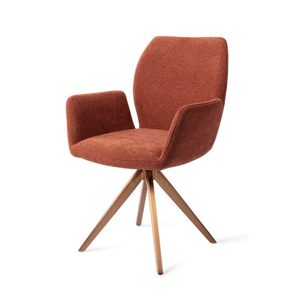 Misaki Dining Chair Cosy Copper Turn Rose