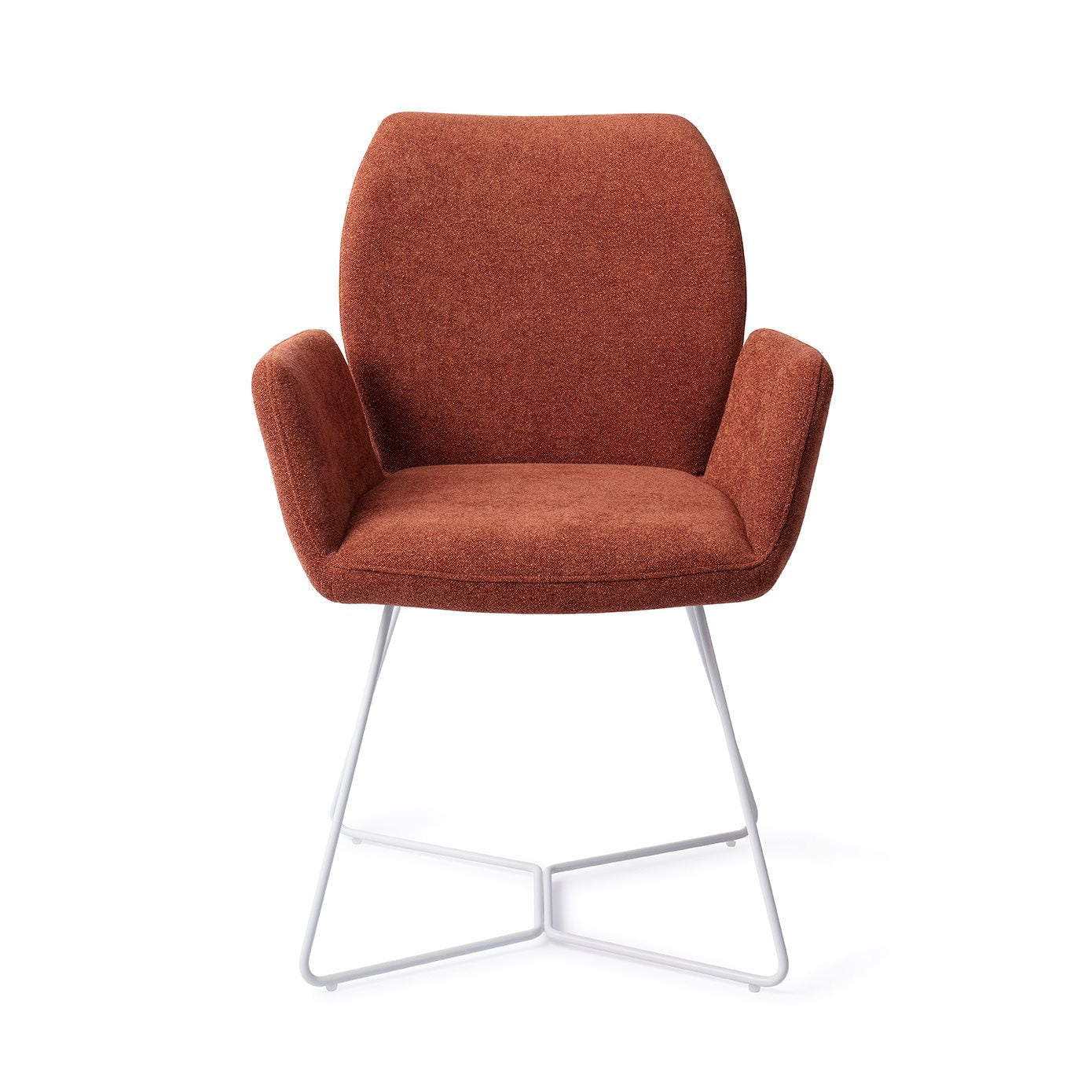 Misaki Dining Chair Cosy Copper Beehive White
