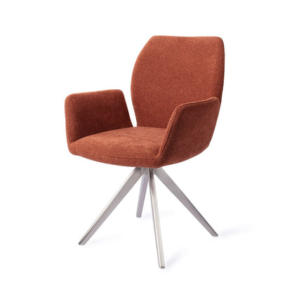 Misaki Dining Chair Cosy Copper Turn Steel