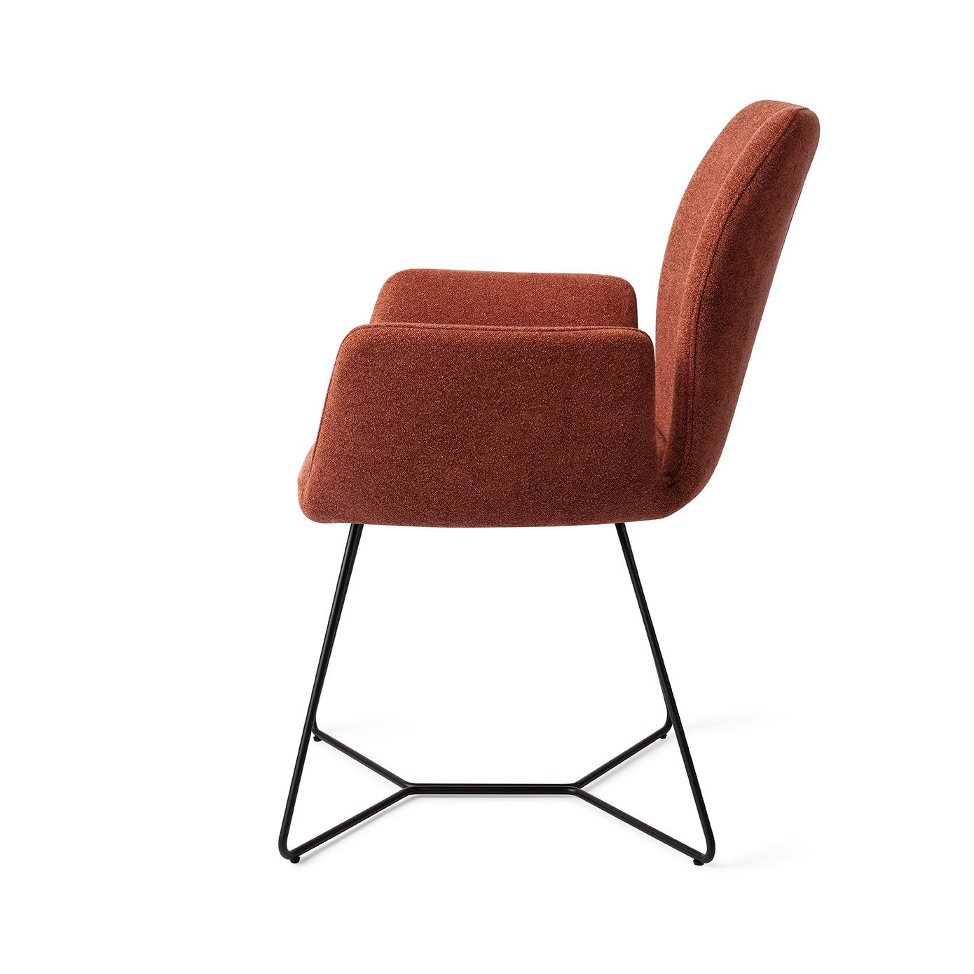 Misaki Dining Chair Cosy Copper Beehive Black