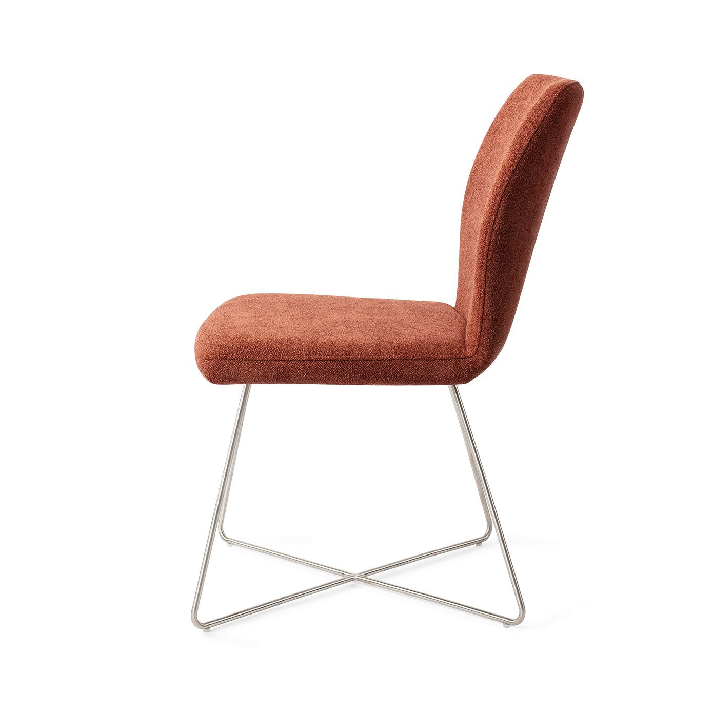 Ikata Dining Chair Cosy Copper Cross Steel