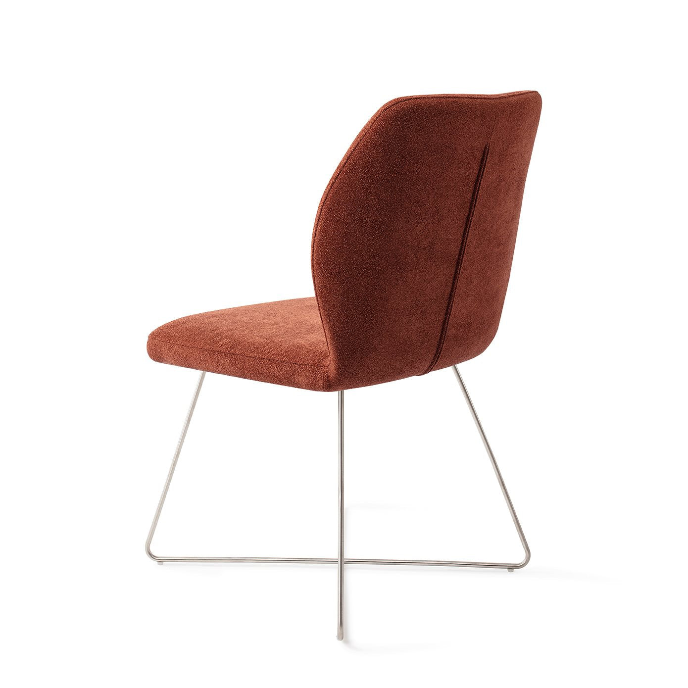 Ikata Dining Chair Cosy Copper Cross Steel