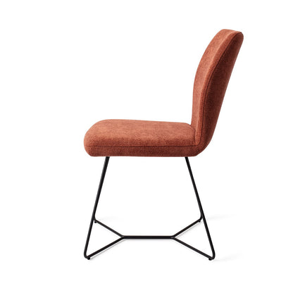 Ikata Dining Chair Cosy Copper Beehive Black