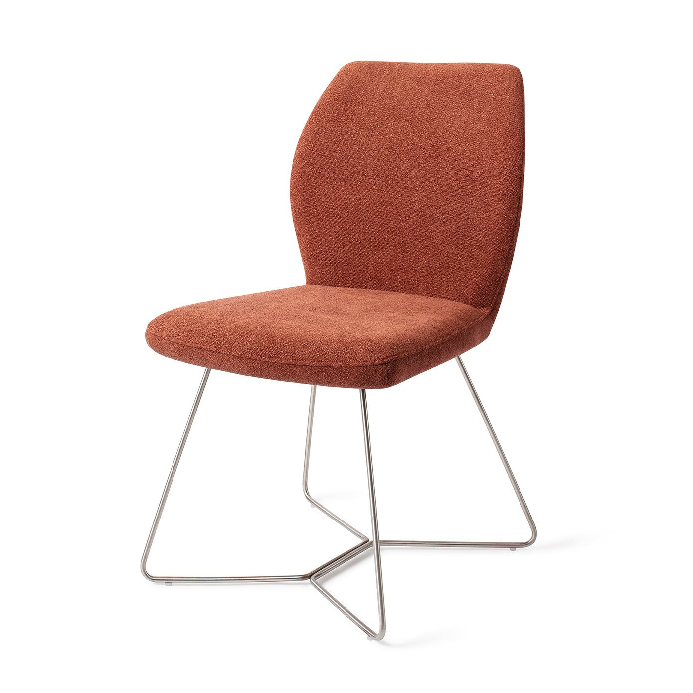 Ikata Dining Chair Cosy Copper Beehive Steel
