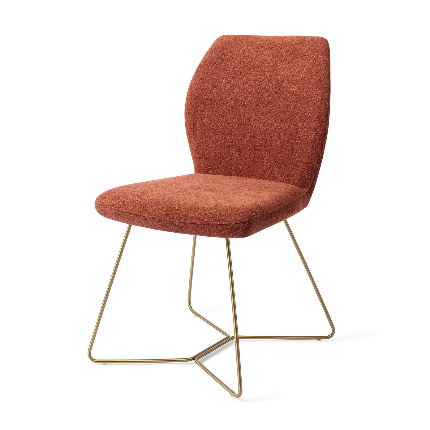 Ikata Dining Chair Cosy Copper Beehive Gold
