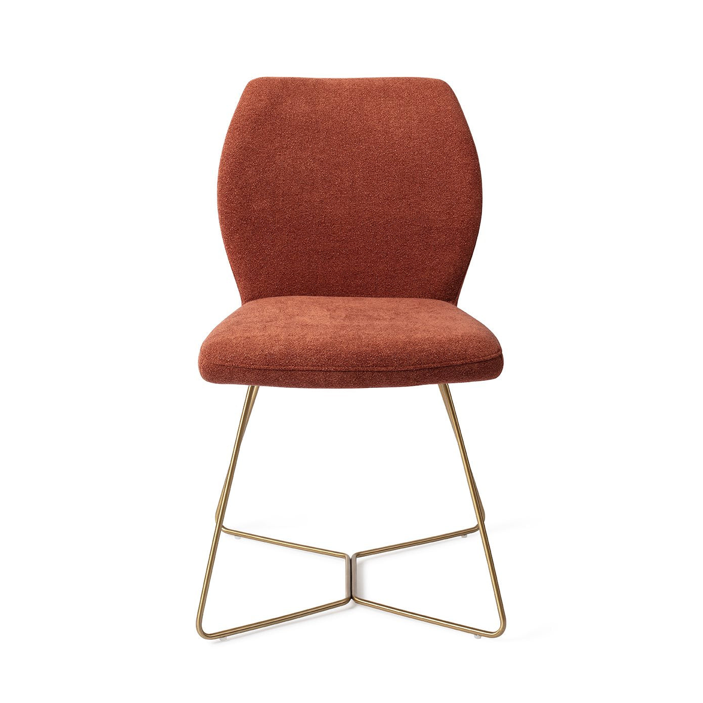 Ikata Dining Chair Cosy Copper Beehive Gold