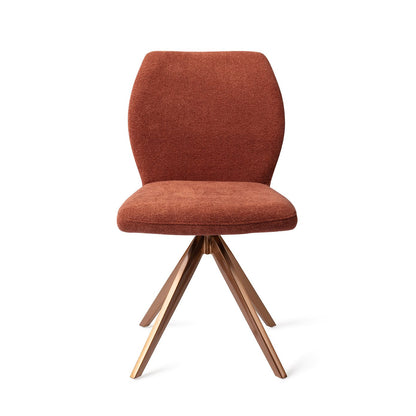 Ikata Dining Chair Cosy Copper Turn Rose