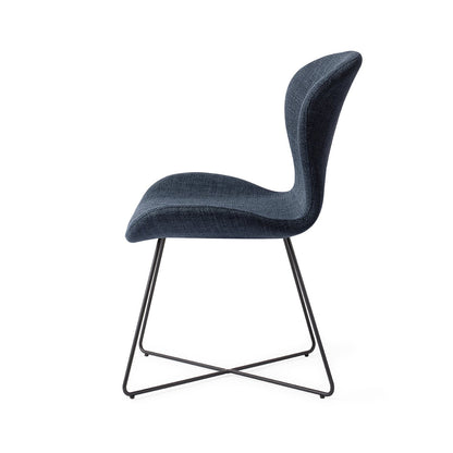 Moji Dining Chair Mystic Marine Cross Black